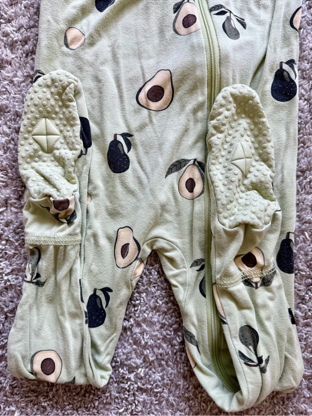 Kyte Baby Avocado footie